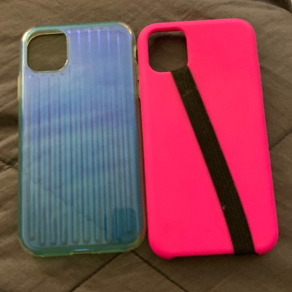 2 like new iPhone 11 cases